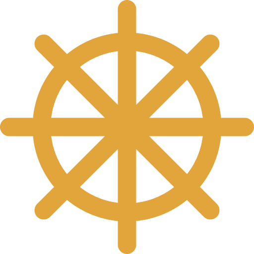 ship wheel icon